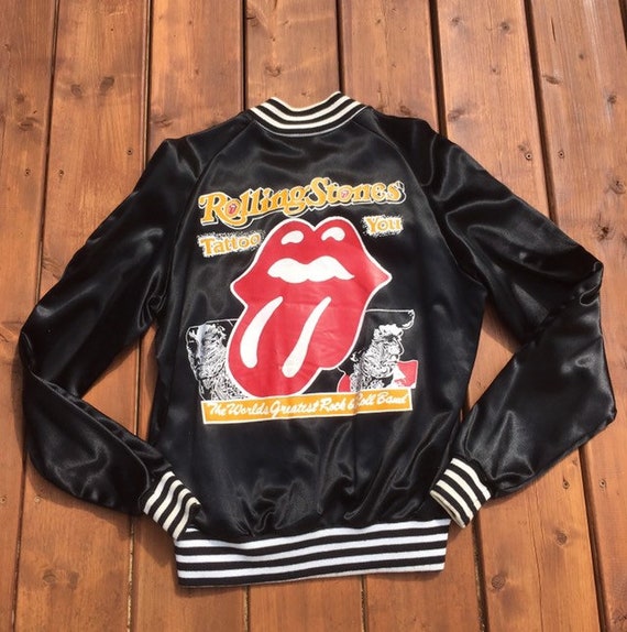 Vintage 1977 The Rolling Stones Tattoo You Satin T