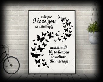 Whisper I Love You Etsy