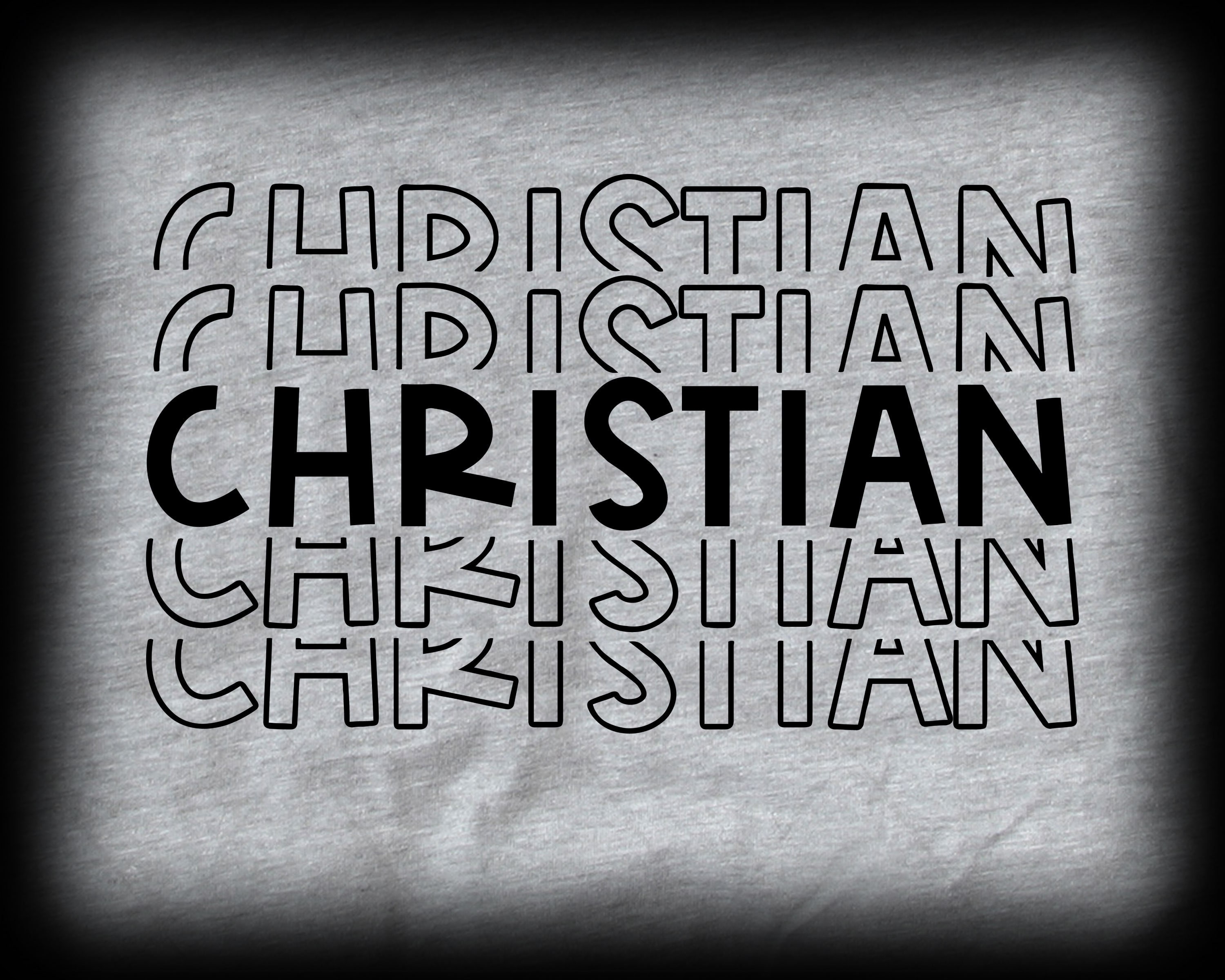 Christian Letters Cross SVG Christian Bible SVG Faith Etsy