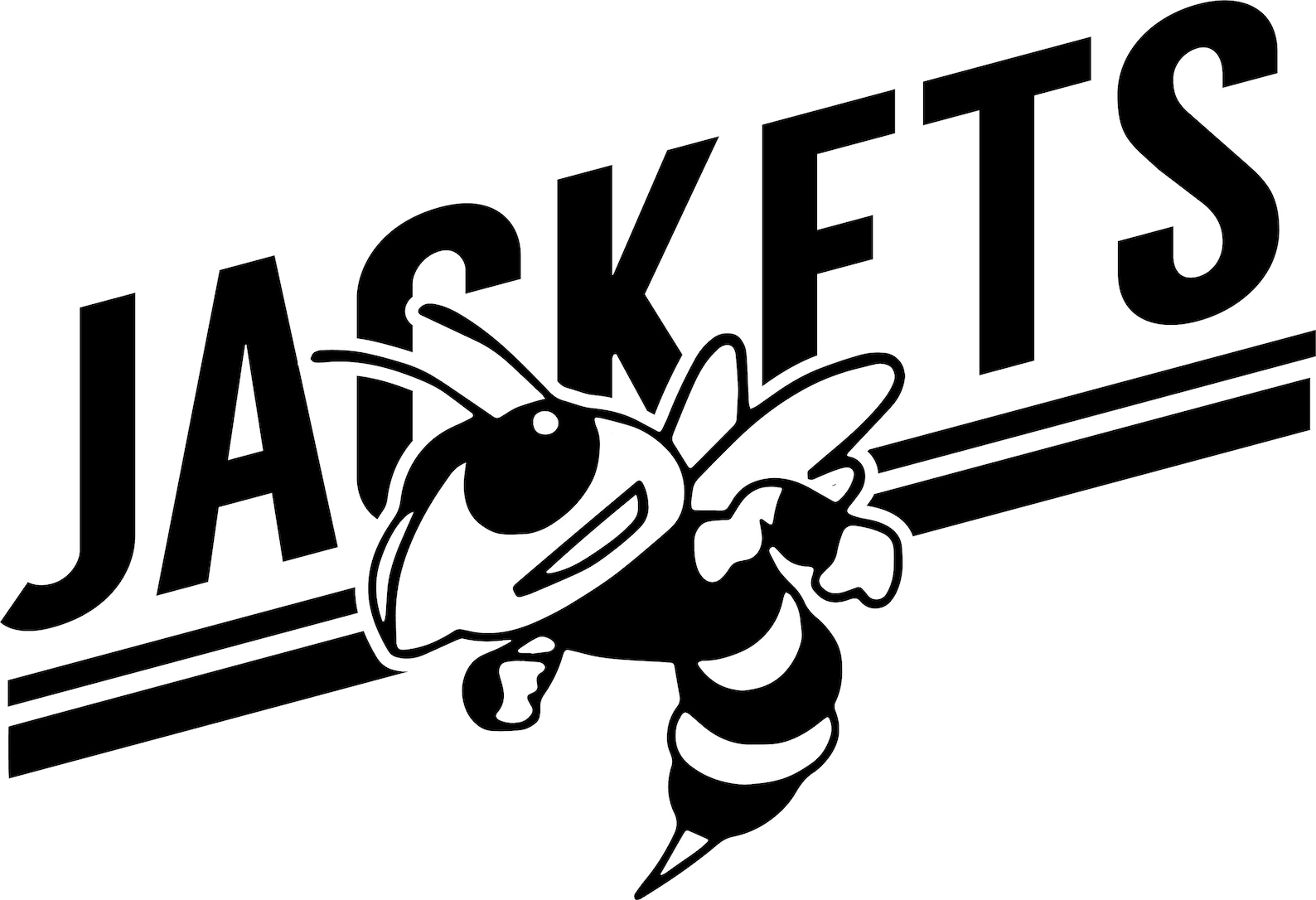 Yellow Jacket SVG High School Mascot School Spirit Heart Etsy