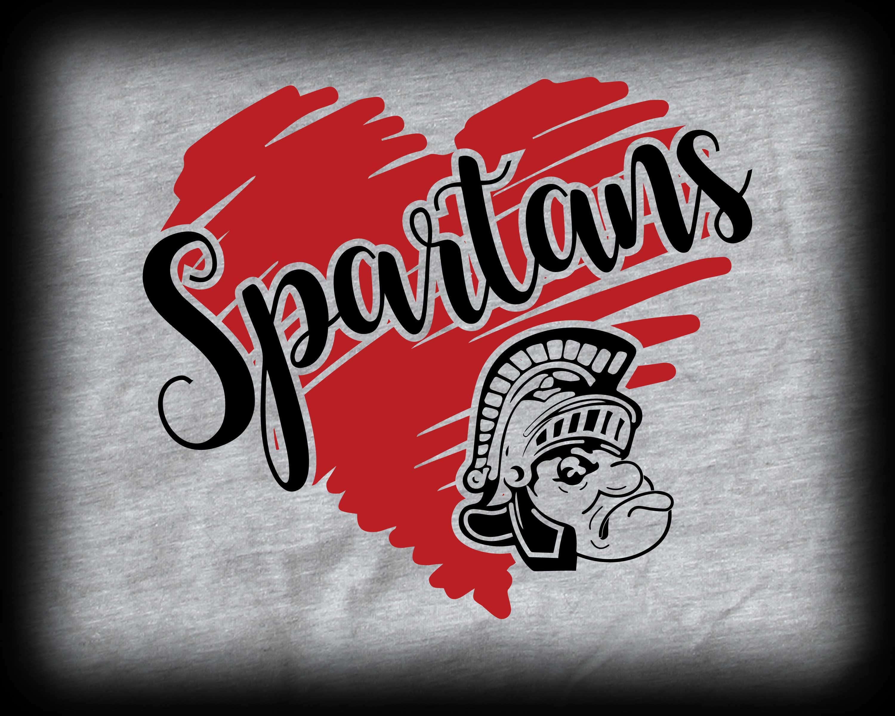 Spartans SVG High School Mascot School Spirit Spartans Etsy