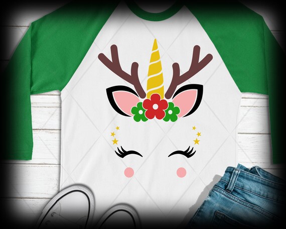 Download Unicorn Reindeer Svg Unicorn Christmas Svg Holiday Svg Etsy 3D SVG Files Ideas | SVG, Paper Crafts, SVG File