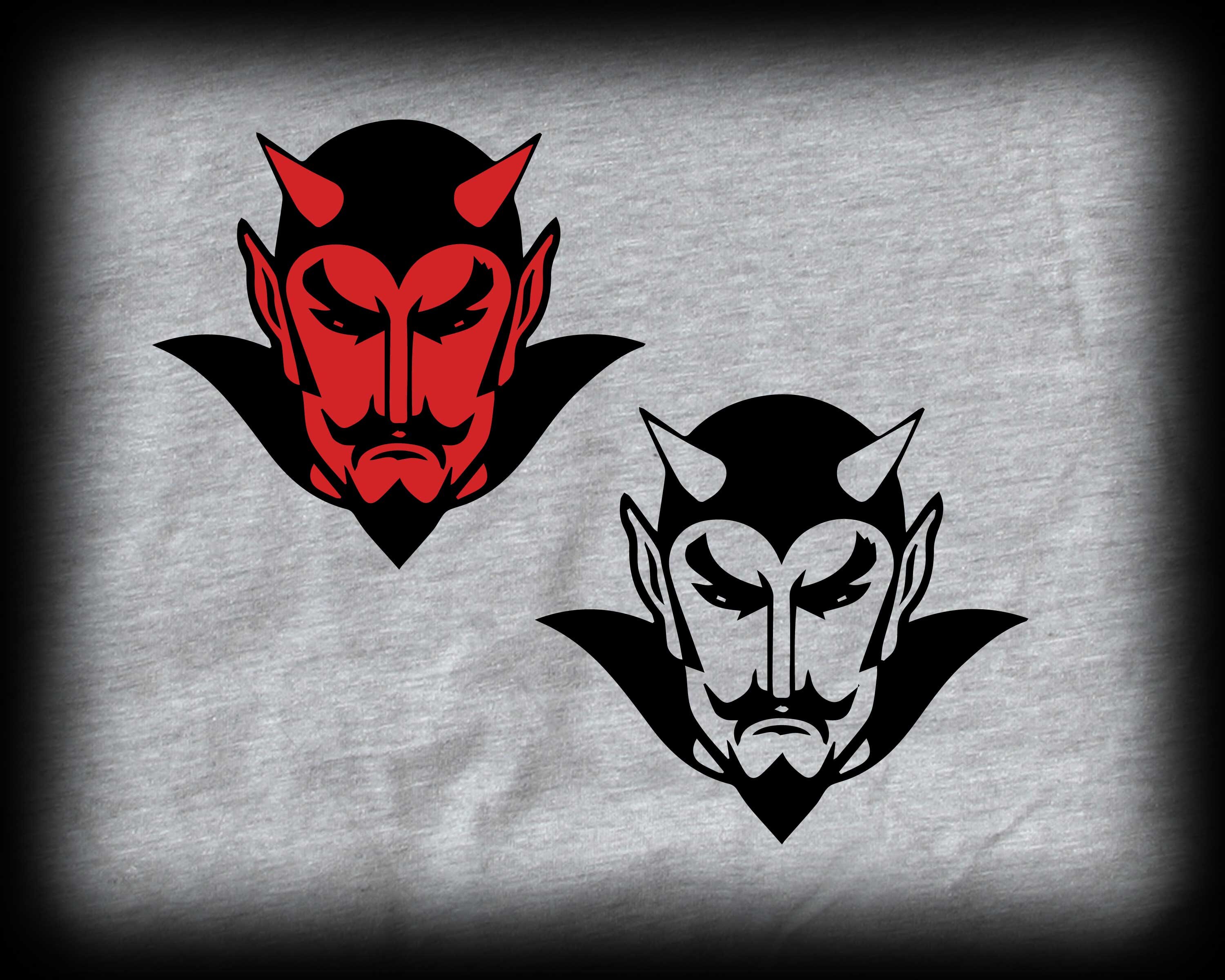 Red Devils SVG Devil Sports SVG High School Mascot School Etsy