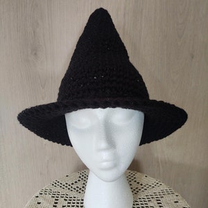 Witch Hat (Teen/Adult), Crochet Witchy Accessory