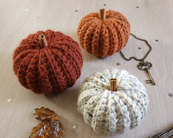 Crochet Pumpkins, Rustic Pumpkins, Farmhouse Decor, Halloween Decorations, Thanksgiving Table, Cottage, Witchy Home Decor, Fall Home