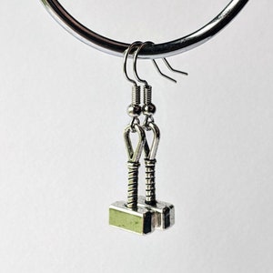Dwarven Hammer Earrings