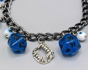 Beholder D&D Charm Bracelet