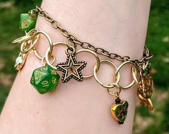 Customized RPG Charm Bracelets