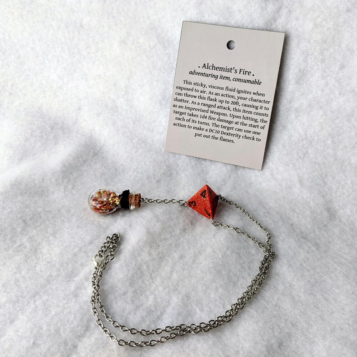 Alchemist's Fire Flask Etsy