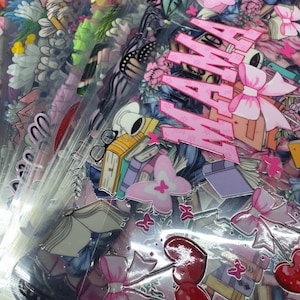 UV DTF 16oz Cup Wraps- large Mixed Bundles Waterproof High Quality