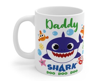 daddy shark do do do me mug