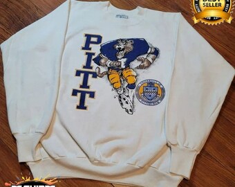 Vintage NCAA Pittsburgh Panthers Football Sweatshirt, University of Pittsburgh Shirt, Pitt Panthers Shirt, Vintage Shirt For Men