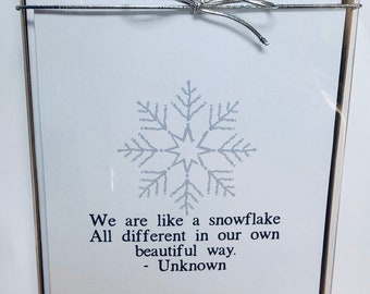 Sneeuwvlok set van 10
