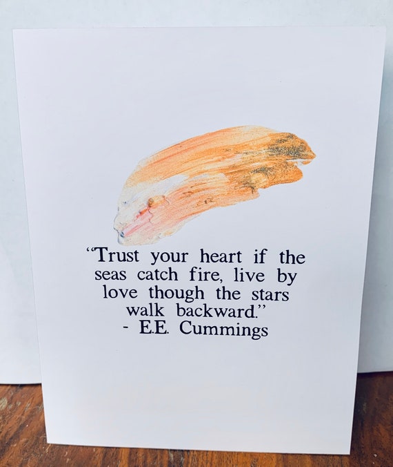 E.E. Cummings valentine