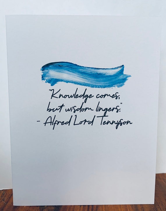 Alfred Lord Tennyson