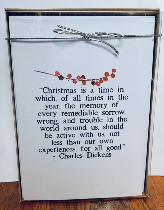 Charles Dickens Christmas 2 set of 6