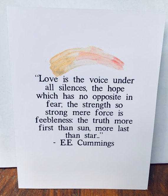 E.E. Cummings valentine 3