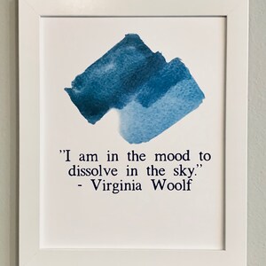 Virginia Woolf 8x10