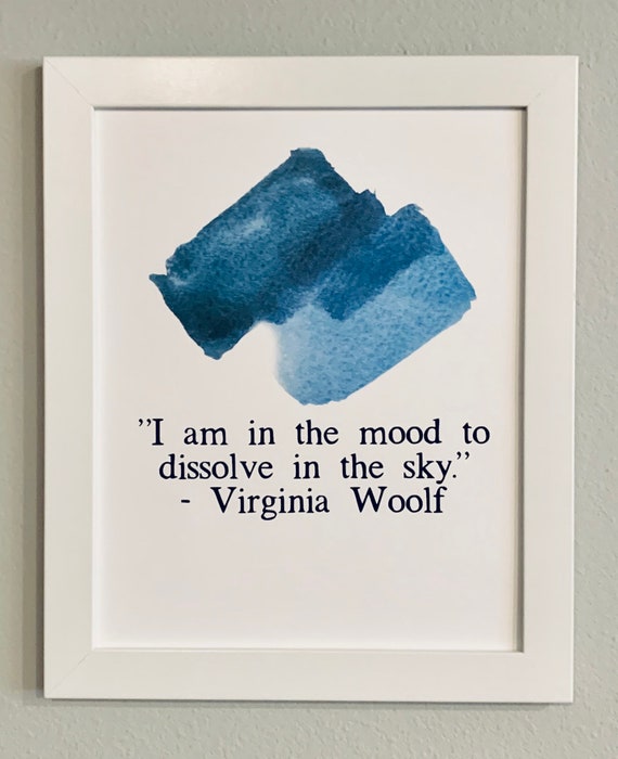 Virginia Woolf 8x10
