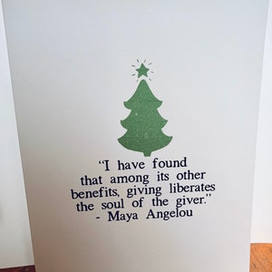 Maya Angelou Christmas