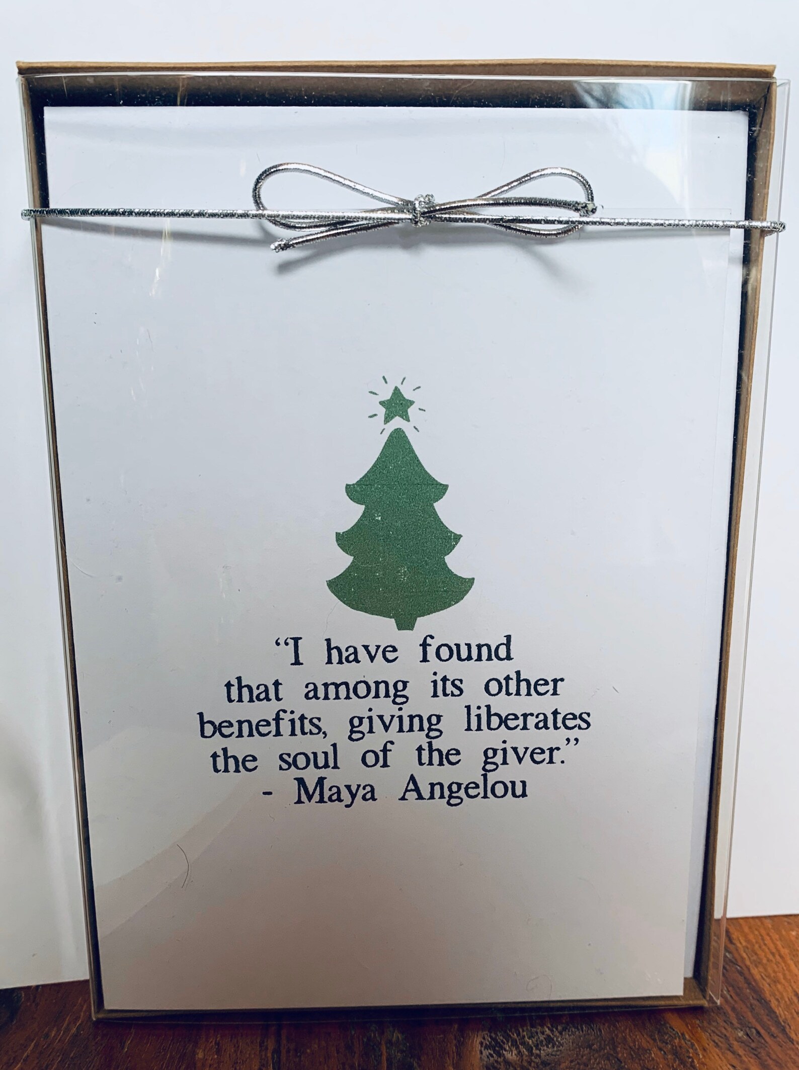 Maya Angelou Christmas Set of 6 - Etsy