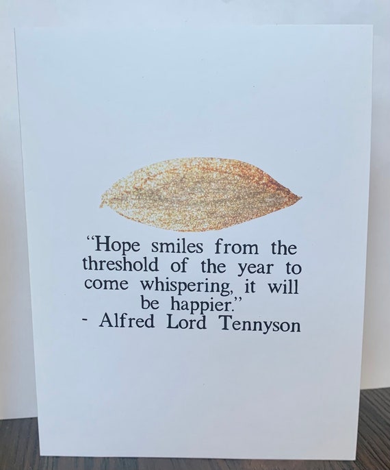 Tennyson New Year