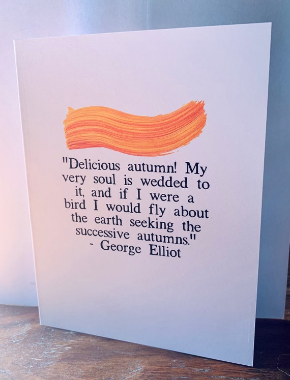 George Elliot Autumn