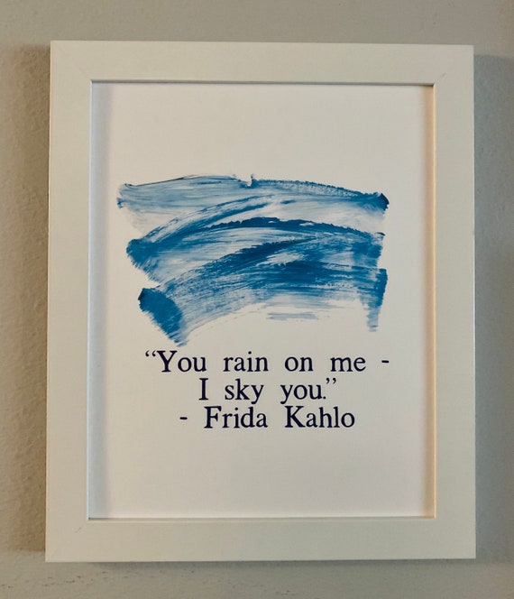 Frida Kahlo print 8x10