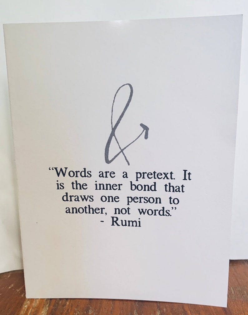 Custom Rumi Collection 3 Cards - Etsy