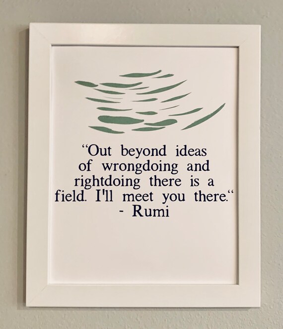 Rumi 8x10