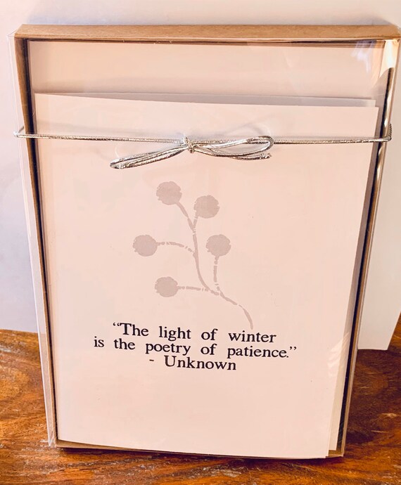 Winter poetry set of 10