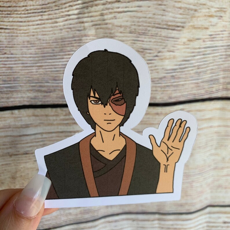 Hello Zuko Here. Zuko Sticker Etsy
