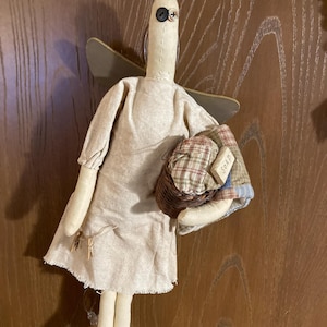 Vintage Primitive Laundry Angel Doll