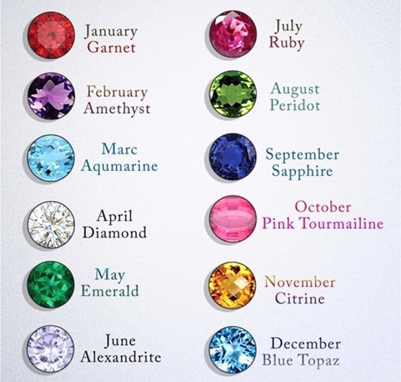 Unique clearance birthstone rings