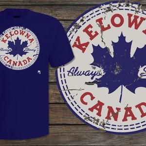 Kelowna T-shirt, Canada T-shirt, kelowna tshirts, Kelowna gift