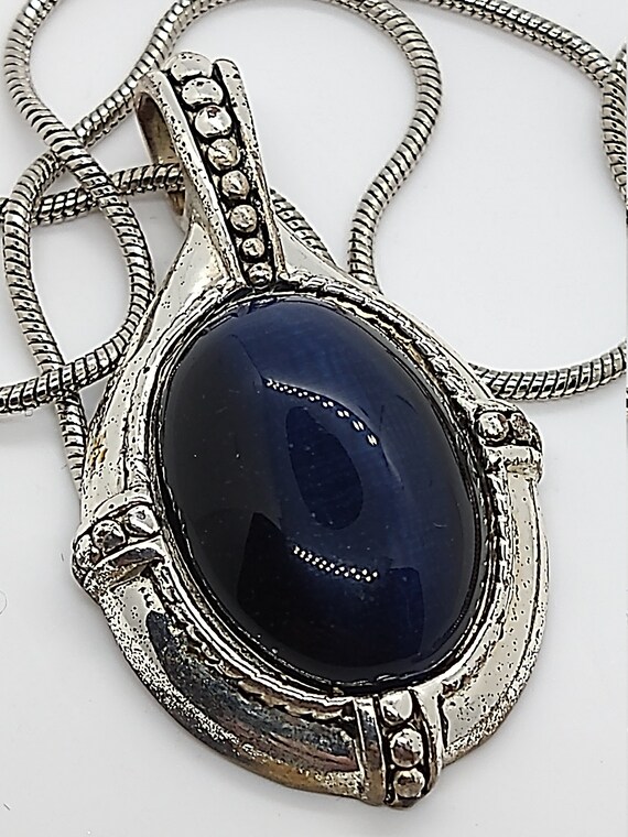 Vintage Kenneth Cole Star of India Sapphire Blue G