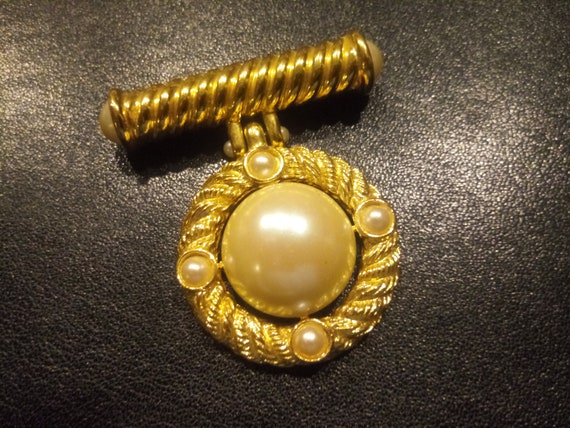 FABULOUS Vintage 1980's Anne Klein MOBE PEARL and… - image 3