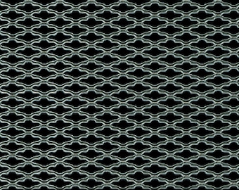 CCG Oval ZigZag Grill Mesh Sheet