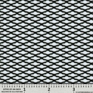 CCG Oval Zigzag Grill Mesh Sheet - Etsy
