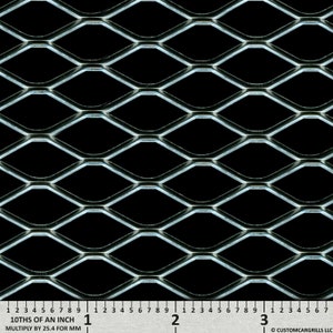 Buy Wholesale China Expanded Metal Mesh Diamond Hole For Car Grille &  Expanded Metal Mesh Grill at USD 17.5