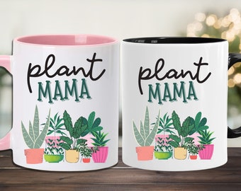 Plant Mom | PLant Lady | Plant mama | Plant Lover Mug | Cute Plant Mug | Gift for Plant Lover | Plant Parent | Plant Mom Coffee Mug