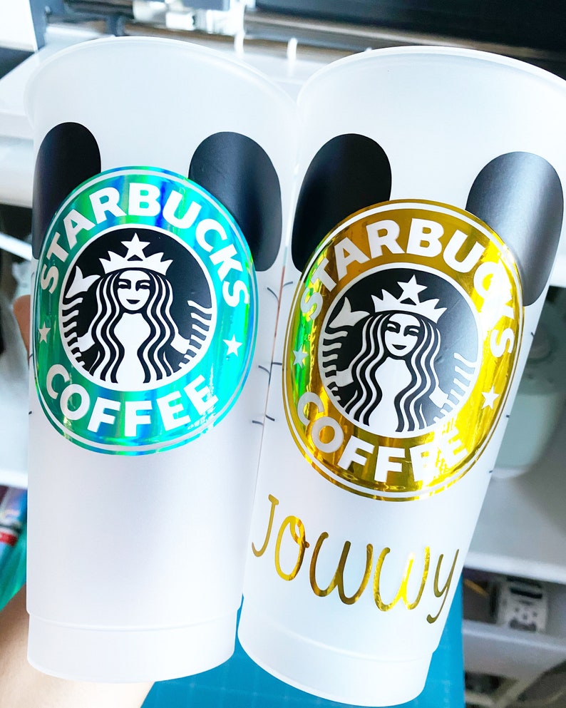 custom minnie starbucks logo cup personalized starbucks