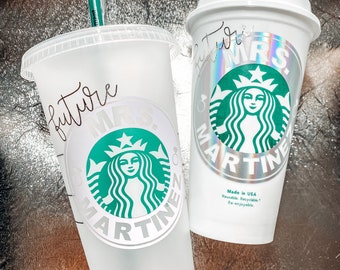 Future Mrs Starbucks Venti Cup | Engagement Gift | Bride-To-Be Gift | Bridal Shower Gift | Personalized Gifts | Gift for Best Friend
