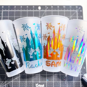 Personalized Disney Starbucks Cup – Custom Name Cold Cup, Magical Disney Tumbler Gift for Coffee Lovers, Reusable Starbucks Cup