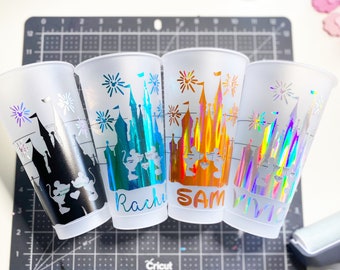 Personalized Disney Starbucks Cup – Custom Name Cold Cup, Magical Disney Tumbler Gift for Coffee Lovers, Reusable Starbucks Cup