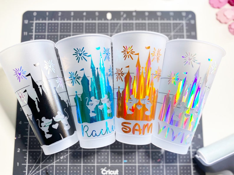 Personalized Disney Starbucks Cup – Custom Name Cold Cup, Magical Disney Tumbler Gift for Coffee Lovers, Reusable Starbucks Cup