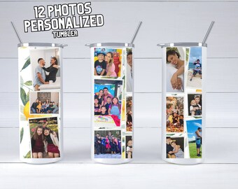 Personalized 20oz Sublimated Tumbler - Gifts for Mom - Christmas Gift Ideas- Personalized Gift - Memorable gift- Photo Gift ideas