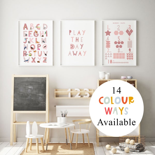 Kids Wall Art Etsy UK