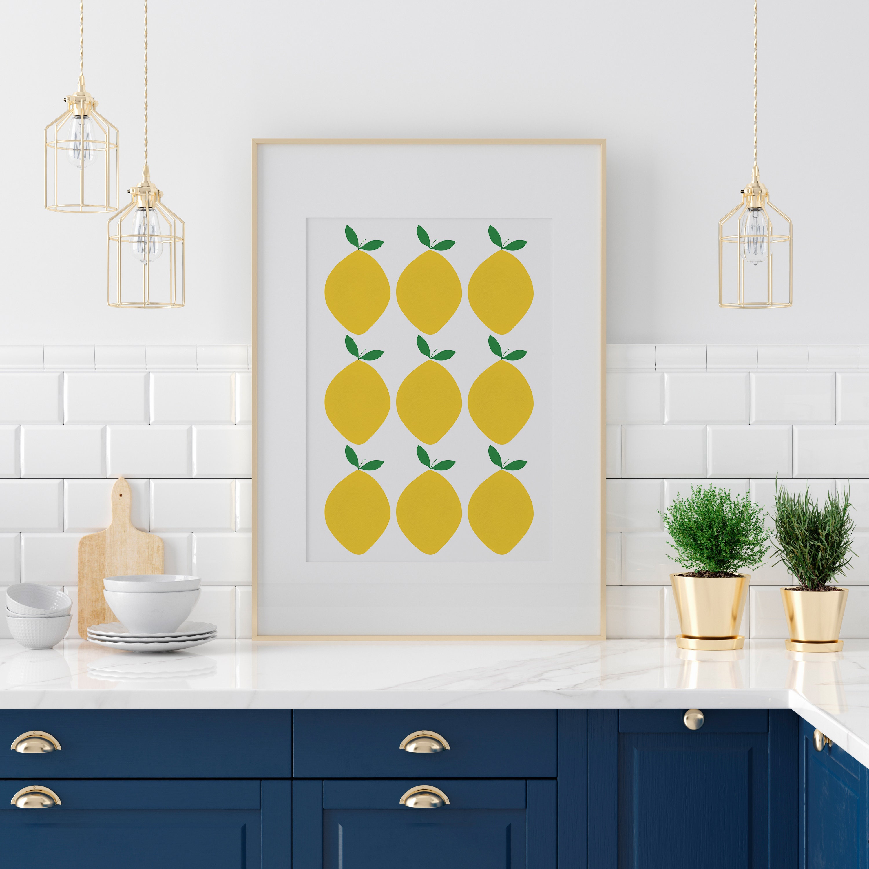 Lemon Wall Art Print Fruit Wall Art Nursery Wall Art Lemon Etsy — free download
