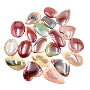 wholesale Lot Imperial Jasper stone 5 PC / 10 PC Lot mix shape 25 to 30 MM cabochon gemstone jewelry stone Free shipping